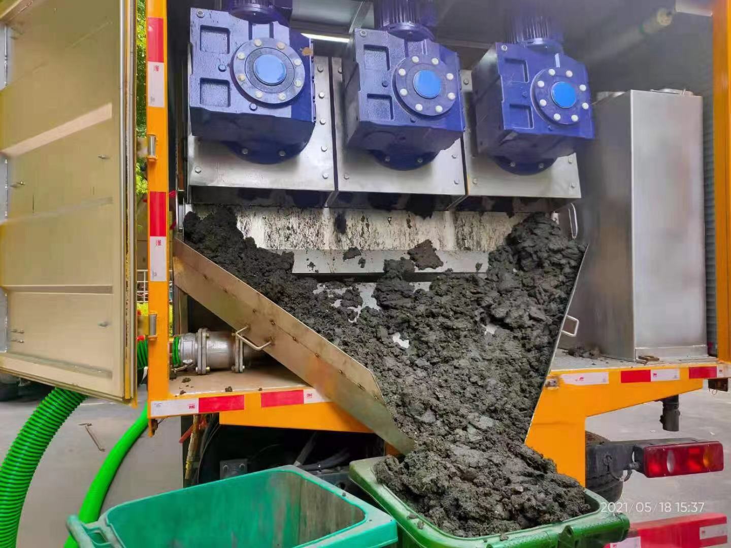 皋兰化粪池清掏城市维护站-泥浆净化干湿分离处理